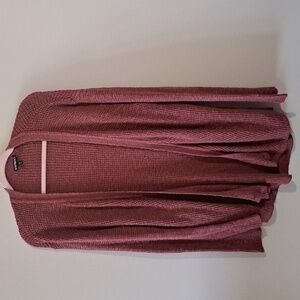 Express burgundy cardigan